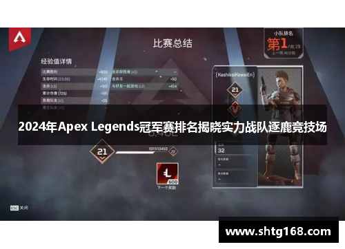 2024年Apex Legends冠军赛排名揭晓实力战队逐鹿竞技场